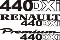 Наклейки -renault premium 440 460 dxi, 370 420 dci
