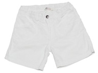 H&M biele dievčenské kraťasy krátke letné šortky PRELAMOVANÁ J.NOWE 122