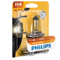 Philips Žiarovka H4 Vision Moto +30% Viac Svetla