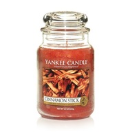 Yankee Candle Cinnamon Stick - Škoricová ty činka vonná sviečka Classic veľká