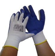 Pracovné ochranné rukavice RTELA 10 polyester latex