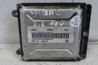 Vectra c signum 2.2 16v компьютер двигателя 12586913 - фото