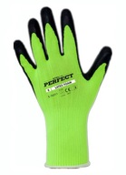STALCO Polyesterové rukavice S-Latex foam 9