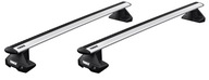 Багажник на крышу bazowy балки thule wingbar skoda octavia ii 2 2004-2013