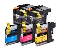 Atrament Premium Toner & Ink LC-529-5X-PREMIUM-XL pre Brother čierna (black), červená (magenta), modrá (cyan), sada, žltá (yellow)