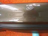 2014r + Nissan Pulsar bumper rear part rear original without PDC brazowy