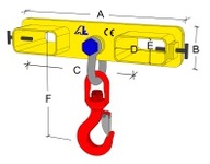 Уселитель держатель на балка widlowy 8t накладка widlak