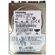 Pevný disk Toshiba MK1237GSX | HDD2062 F ZL01 T | 120GB SATA 2,5"