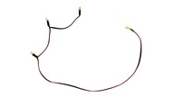 Kabel zasilacz rozdzielacz na 3 wentylatory 3 pin