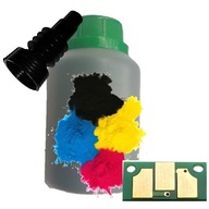 TONER + čip pre OKI C801 C821 CMYK POLYMERIZOVANÁ