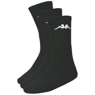 Ponožky Ponožky 6 PAR froté KAPPA ČIERNE 39-42