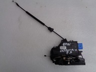 Замок правый перед skoda octavia ii 9 pin 3d2837016