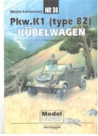 Model Card č. 38 Auto Pkw.K1 KUBELWAGEN