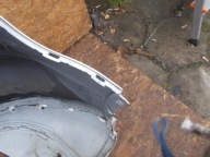 bumper rear part rear VW TIGUAN R LINE