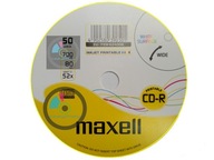 CD Maxell CD-R 700 MB 10 ks