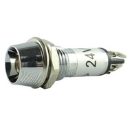 LED kontrolka biela - svetelná indikácia 24V na M8