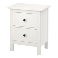 KOMODA BIELA NOČNÁ SKRINKA IKEA HEMNES 54 x 38 x 66cm