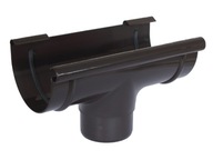 Odtokový lievik PVC-U Gamrat 125 / 90mm tmavo hnedá