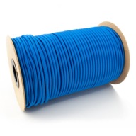 Lano elastické gumový expandor modrý 6mm 10m