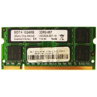 Pamäť RAM DDR2 MDT 94896572 1 GB