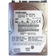 Pevný disk Toshiba MK1237GSX | HDD2062 B ZL01 S | 120GB SATA 2,5"