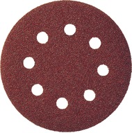 Krazek на липучка, репейник 125 p220 klingspor 10szt. 8 отверстий