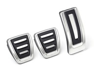 Оригинал накладки на педали алюминиевые, алюминиевое  skoda