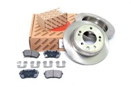 Тормозные диски, диск 262mm+тормозные колодки, колодки задний kia sportage 2010-2015 r - фото