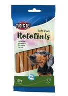 TRIXIE pochúťka S HYDINOU pre psa Rotolinis LIGHT 12ks 120g.