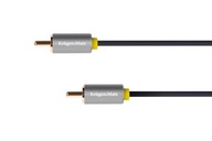 Kruger&matz KM1201 kábel 1x RCA (cinch) - 1x RCA (cinch) 1 m