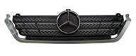 Mercedes sprinter, спринтер 03- cdi решетка, решетки решетка листва logo - фото