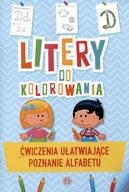 Litery do kolorowania Harmonia ćwiczenia alfabet zwr