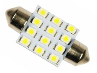 Žiarovka C5W C10W 12 LED SMD 1210 RÚRKA 39 mm