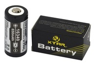 Akumulator Xtar 16340 R-CR123 3,7V Li-ion 650mAh