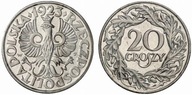 20 gr. groszy 1923 nikiel mennicze typ Wiedeń