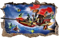 SAMOLEPKY NA STENU LEGO NINJAGO Diera 83 70x46cm
