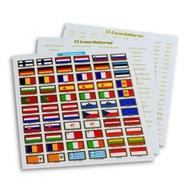 Samolepky na karty na euromince - Leuchtturn