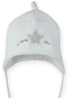Biela čiapka Čiapky STAR jar jeseň 38-40 cm