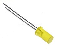 Dioda LED 5mm 4mcd żółta płaska KINGBRIGHT x4szt