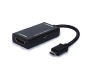 Adapter Micro USB - HDMI SAVIO 0.1 m CL-32