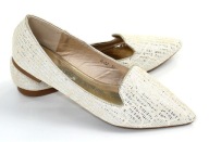 Śliczne, połysk. baleriny,lordsy, r.38, LATO 2025