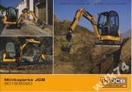 JCB 8018 8020 prospekt 2013 polski koparka