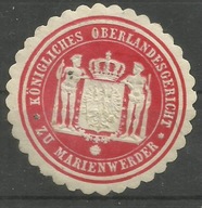 Zalepka-Winieta : Marienwerder - Kwidzyn