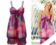 nsukienka SZYFONOWA zwiewna bombka 32/XXS