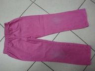 Spodnie dziewczęce sztruks, rozm. 110