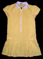 sukienka dziecięca przed kolano wiskoza rozmiar 110 (105 - 110 cm)