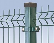 SŁUPKI DO OGRODZENIA PANELOWEGO GRAFITOWE