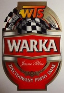 ŻUŻEL WTS WROCŁAW - ETYKIETA NA PIWO - BROWAR WARKA