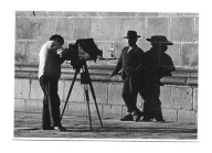 Pocztówka - Uliczny fotograf z aparatem / Cuzco, Peru