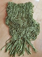 Zielony szal plecionka